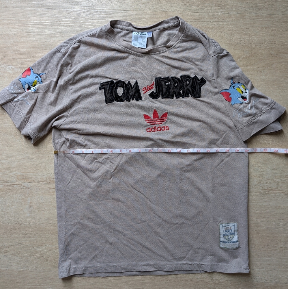 Adidas Tom and Jerry Tan T-Shirt